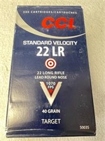 (500) Rnds 22LR, CCI Standard Velocity