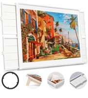 * 1500 Pieces Rotating Puzzle Board with Drawers