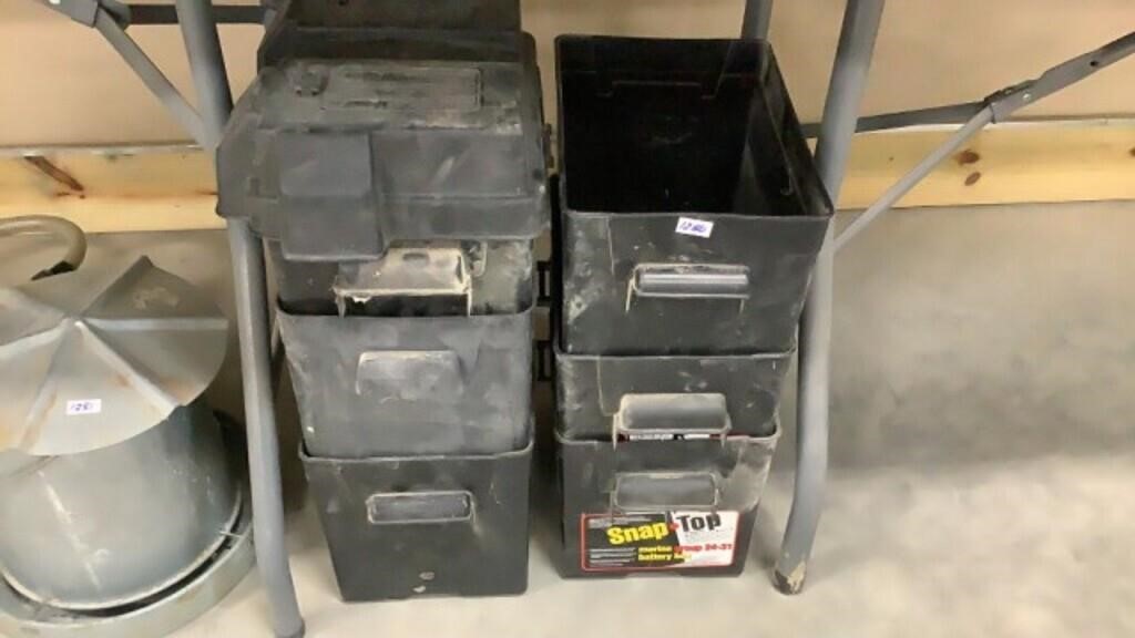 6 battery boxs