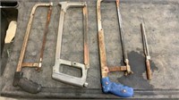 4 hack saws