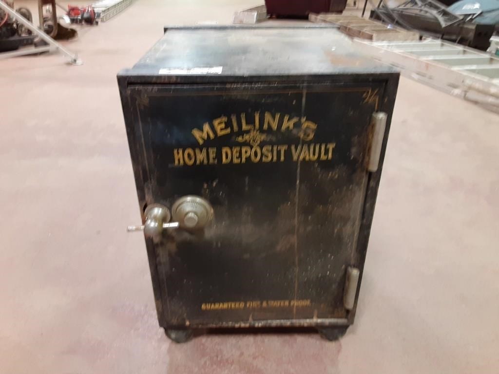 Meilink's Home Deposit Safe NO COMBINATION