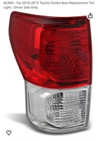 Tundra Rear Replacement Tail Light