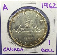 Scarce: 1962 Silver Canadian Silver Dollar