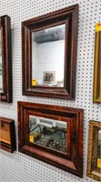 (2) Antique Wall Mirrors