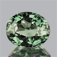 Natural Green Sapphire 1.03 Cts {Flawless-VVS}