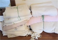 Lot of Double / FUll sheet sets and blankets