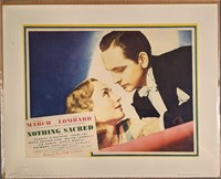 Carole Lombard Nothing Sacred Reproduction Lobby C