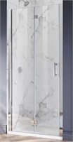 Elegant BFH36 Bi-Fold Frameless Shower Door