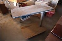Adjustable Rolling Table with Wheels