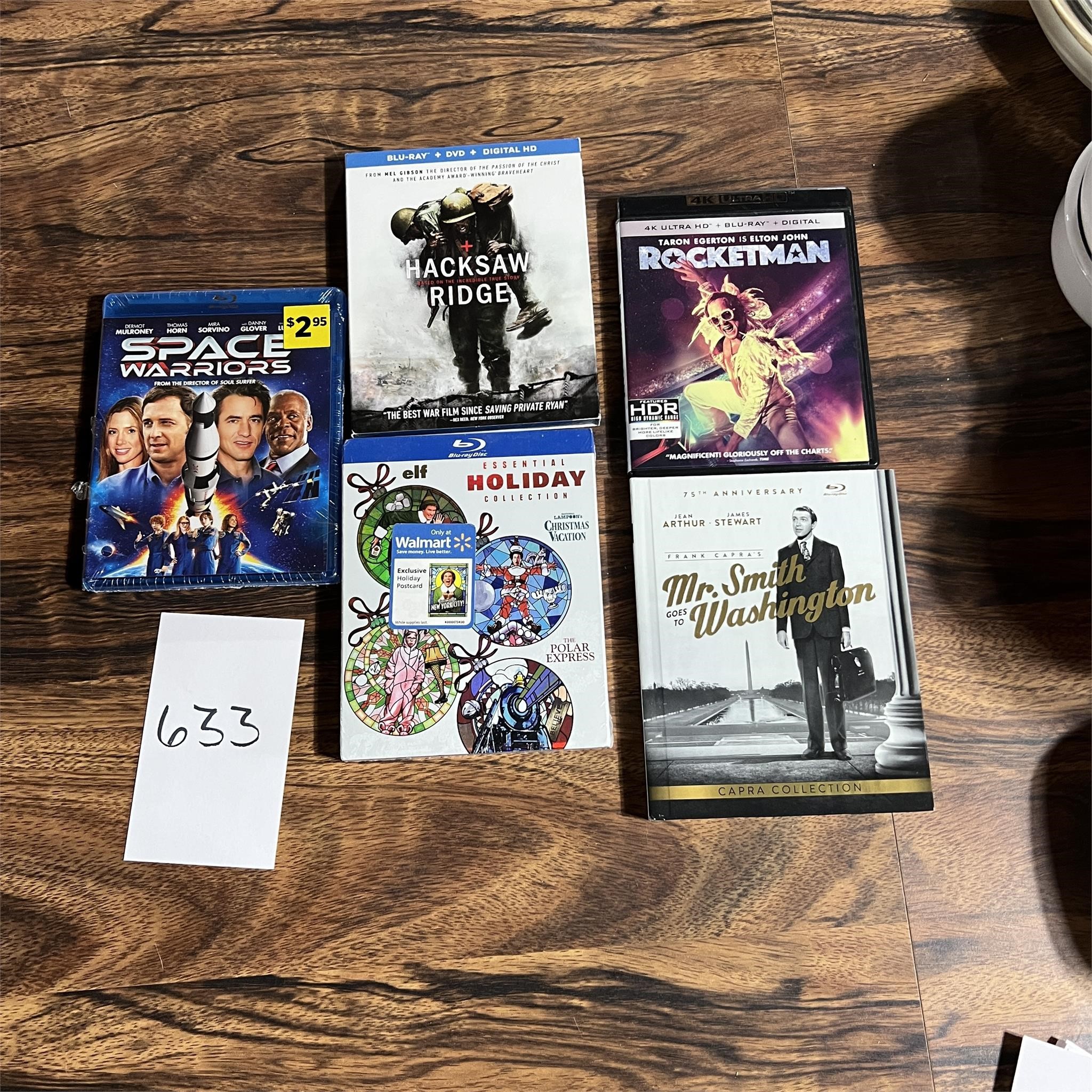 Lot of BluRays and DVD Player