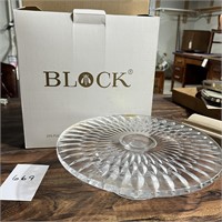 Block Crystal Cake Tray