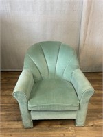 Artistic Mint Green Upholstered Accent Chair