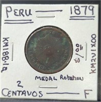 1879 Peru coin