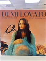Demi Lovato Signed Vinyl Record with COA