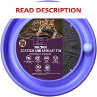 $19  Spin Cat Scratcher with Ball (Blue)