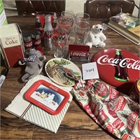 Coke Decorations Lot