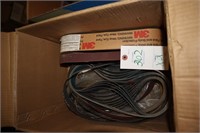 2 boxes of 1"x30" and 1"x42" Sanding Belts