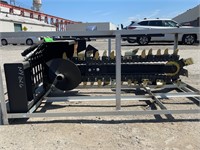 Brand New Skid Steer Trencher Attachment (NY626)