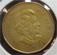 2007 Canadian dollar coin