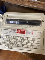 Brother electric typewriter not tested