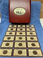 Complete Golden Hind Halfpenny Collection
