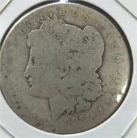 Silver 1882 Morgan dollar