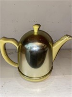 Hall YELLOW Deco Tea Pot  with Metal Felt