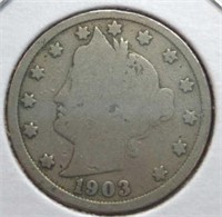 1903 Liberty Head V. Nickel