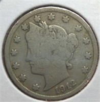 1912 Liberty Head V. Nickel
