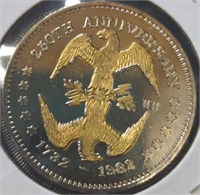 Double eagle George Washington 1982 token