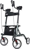 $160  Zler Upright Walker with Seat, Grey