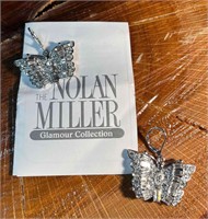 Nolan Miller Glamour Collection Fluttering Pave Bu