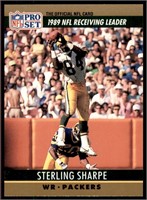 Sterling Sharpe 1990 Pro Set #13 Green Bay Packers