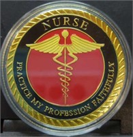 Nurse challenge coin