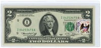 Lyle Minnesota Postmarked 1976 $2 Federal Reserve