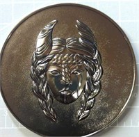 Oversized Viking challenge coin