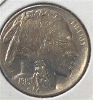 1915D Buffalo nickel token