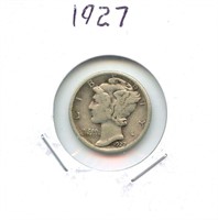1927 Mercury U.S. Silver Dime