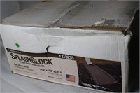20pk Splash Block Dark Brown Brick