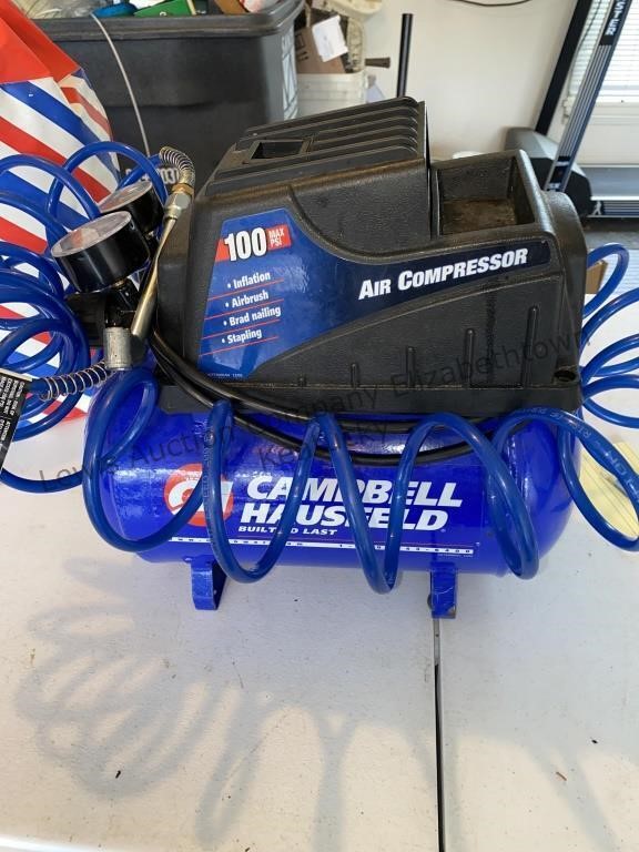 Campbell Hausfeld air compressor tested worked