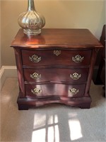 3 drawer vintage night stand