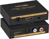 NEW $40 4K HDMI Audio Extractor Splitter