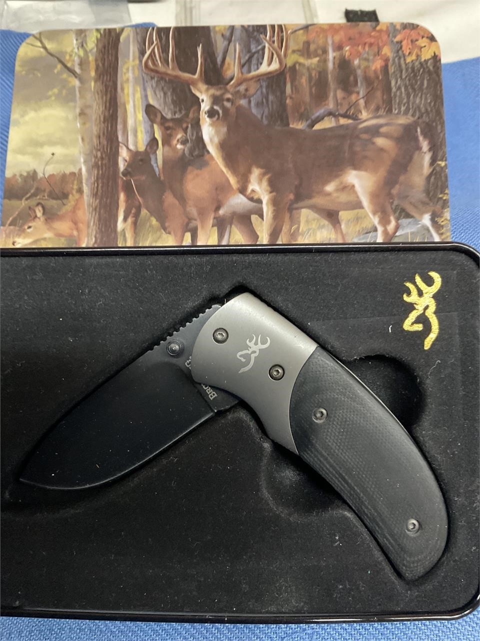Browning knife in case