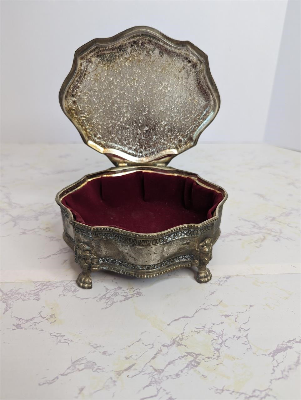 Silver plated Jewelry box