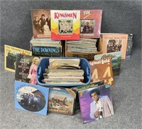 Vintage Vinyl Record Albums, Large Group