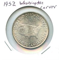 1952 Washington Carver Commemorative Silver Half