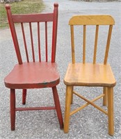 Classic Childrens Wooden Chairs