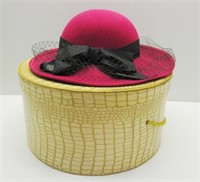 Vintage Womans Hat & Box