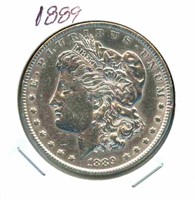 1889 Morgan Silver Dollar