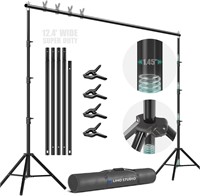 12.4 ft. Wide x 10 ft. Tall Backdrop Stand